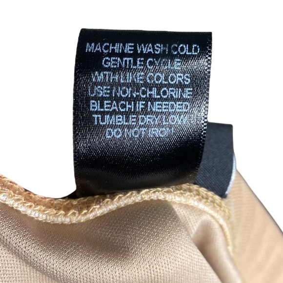 Mesh Mini Skirt Set Cream Orange Women’s XL - Picture 4 of 6